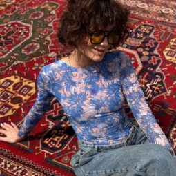 Купальник "Васильки Пиксели"