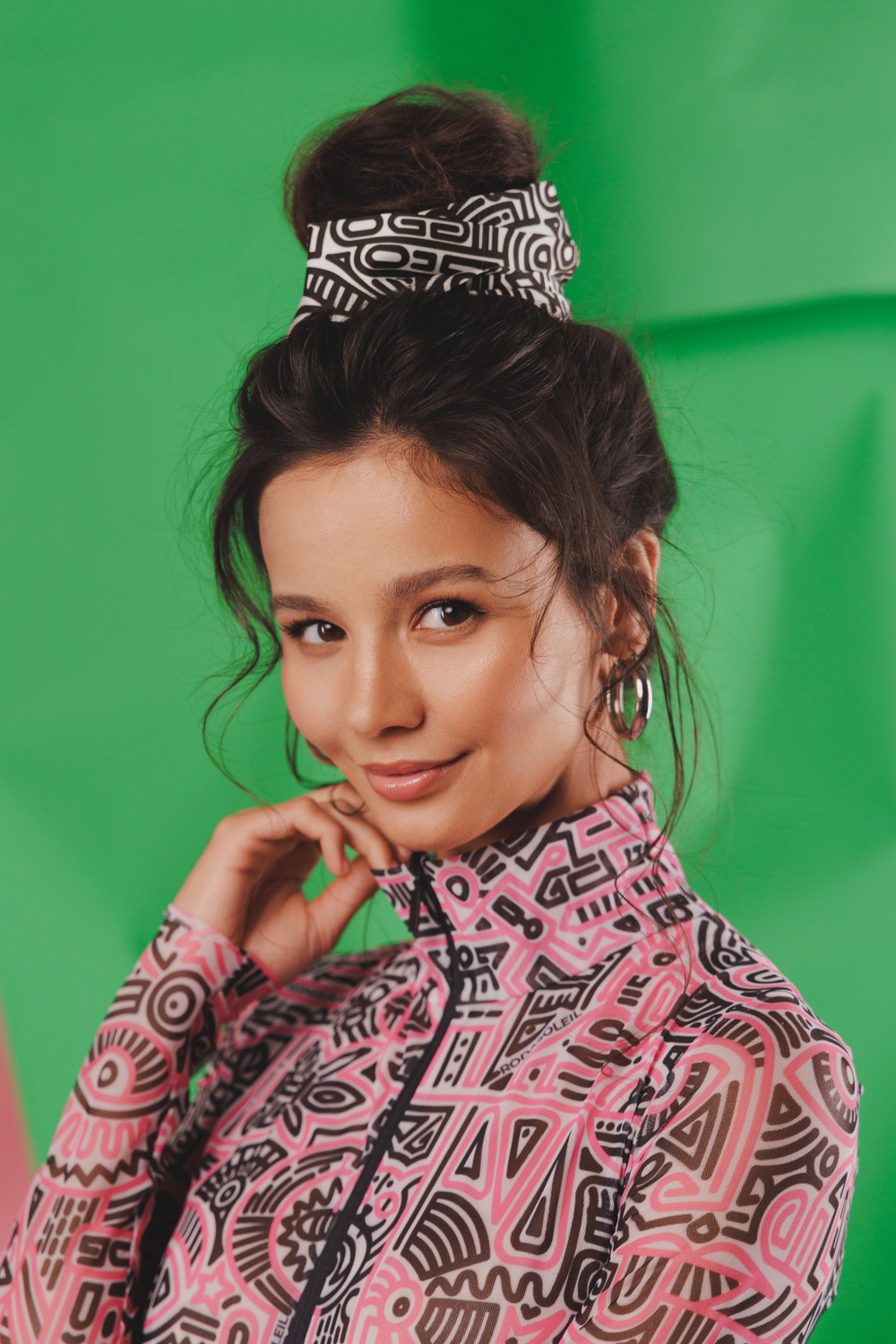 Купальник "Doodling Фуксия"