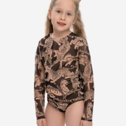 Сплошной купальник "Дикая Кошка"