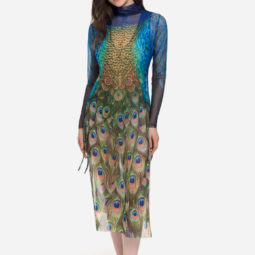 Платье Туника "Павлин Маюра"