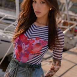 Купальник "Тельняшка-Буше"