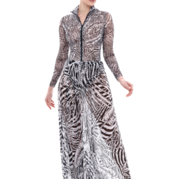 Юбка "Псевдозебра"