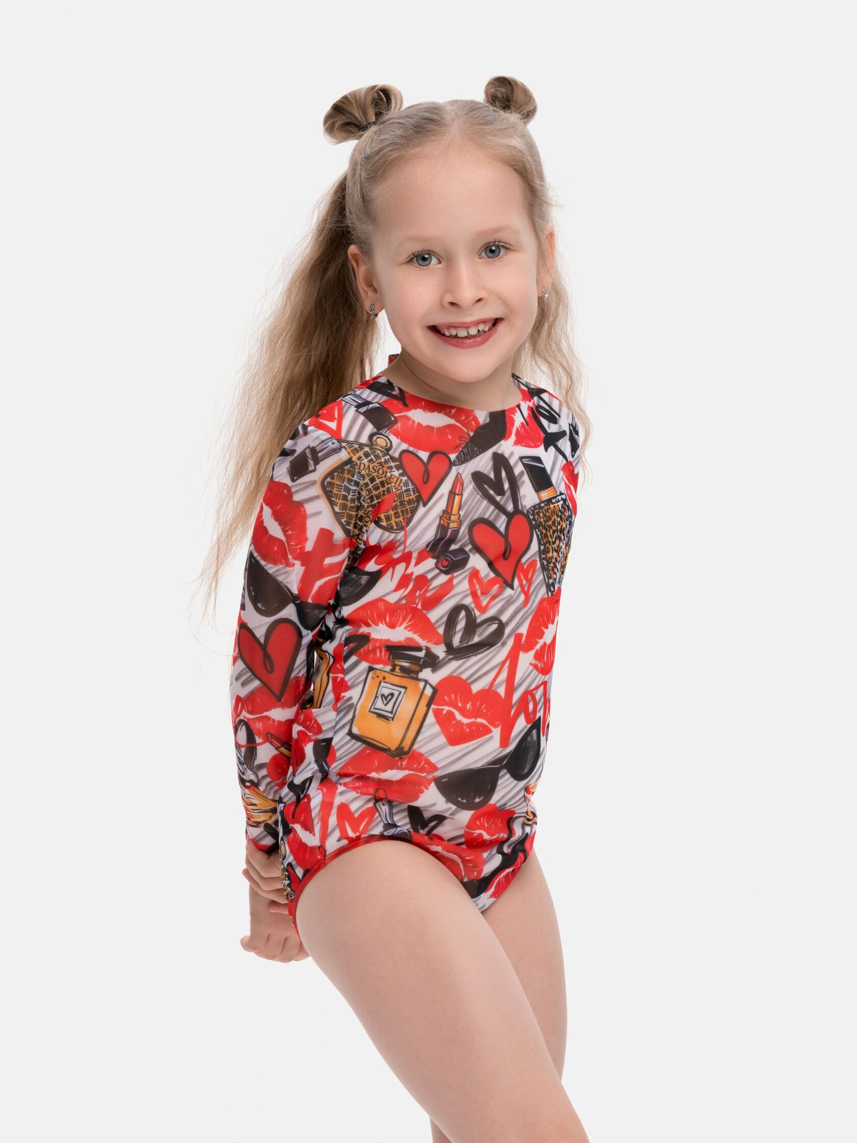 Слитный детский купальник с рукавом "Fashion" (Fashion)