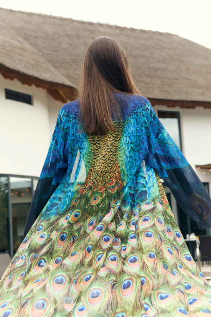 Халат “Павлин Маюра”