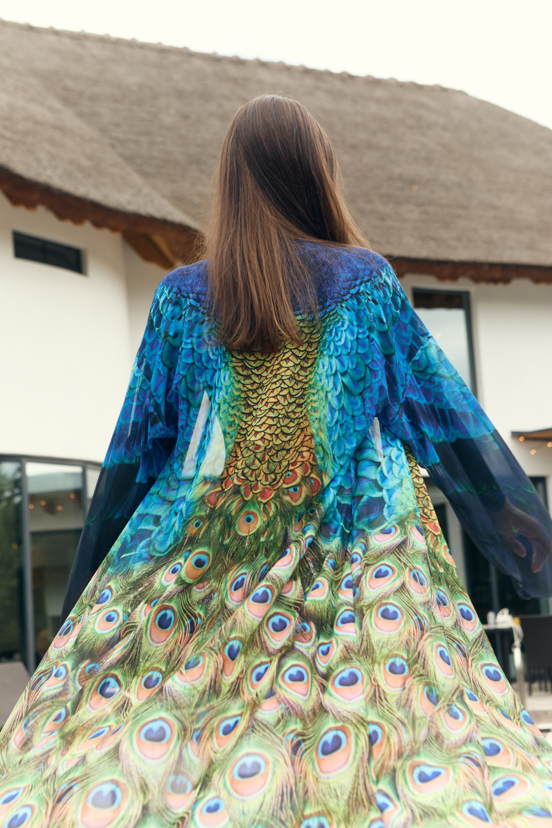 Халат "Павлин Маюра"