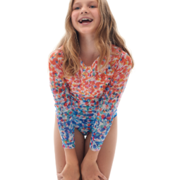 Сплошной купальник "Конфетти"