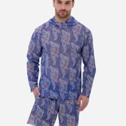 Футболка с капюшоном "Крокодил Лиловый"