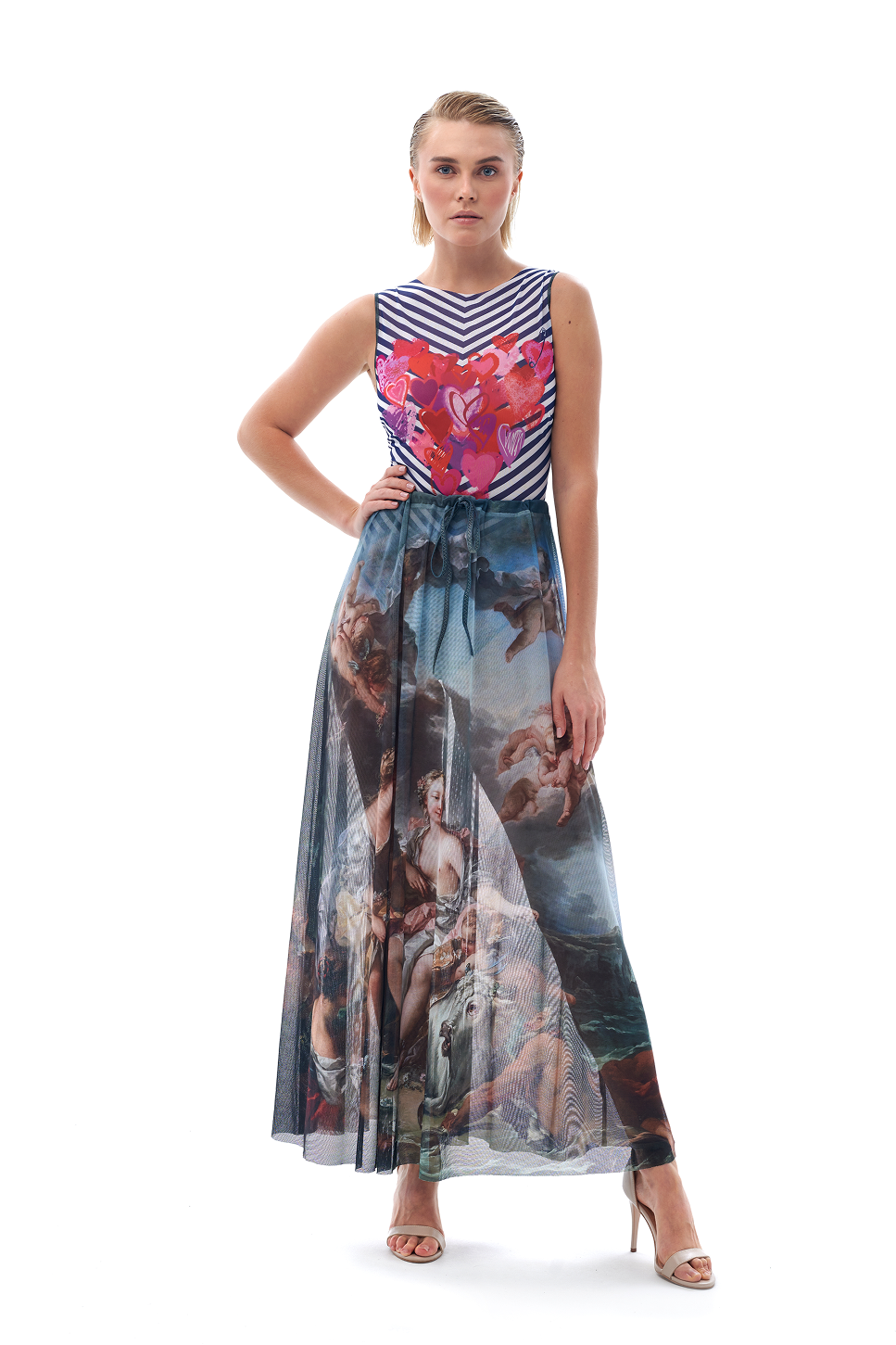 Юбка "Тельняшка-Буше"